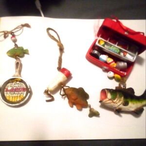 Fishing ornaments bundle